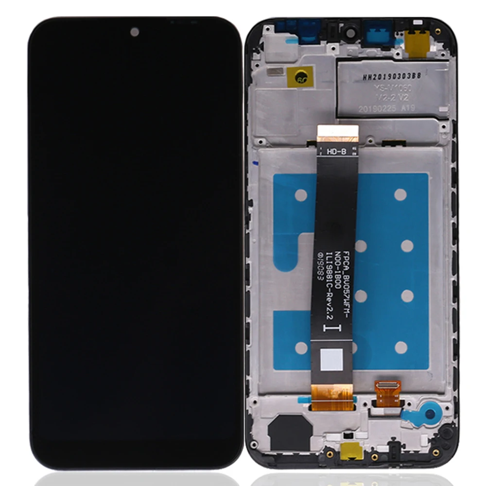 5 71 ''для huawei Y5 2019 lcd кодирующий преобразователь сенсорного экрана в сборе для