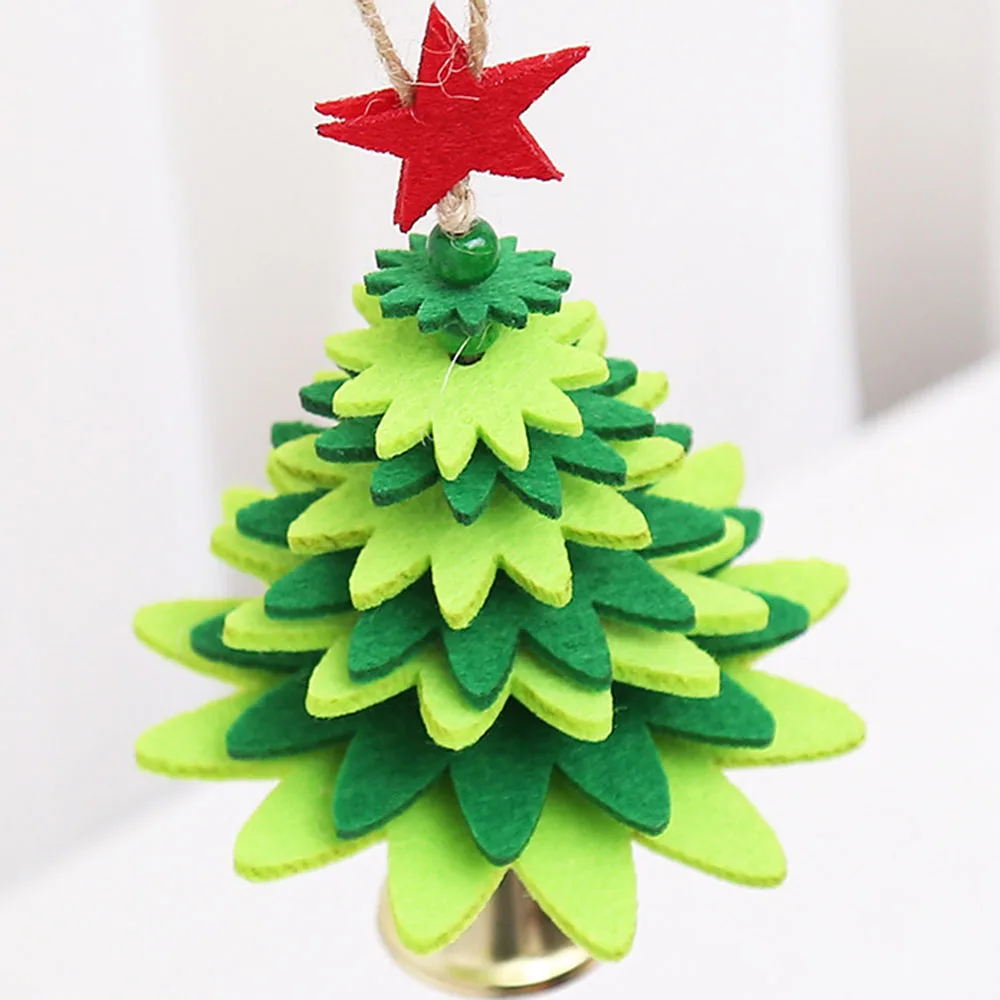 Рождественские украшения для дома колокольчики Рождественская елка