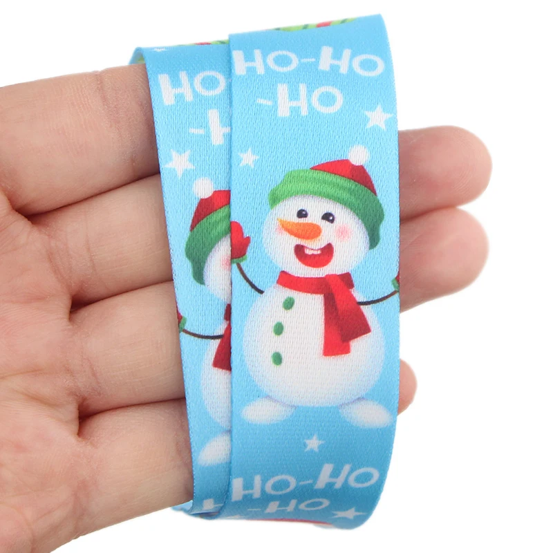 

Santa Claus Christmas Lanyards For keychain ID Card Pass Mobile Phone USB Badge Holder Hang Rope Lariat Lanyard 1pcs