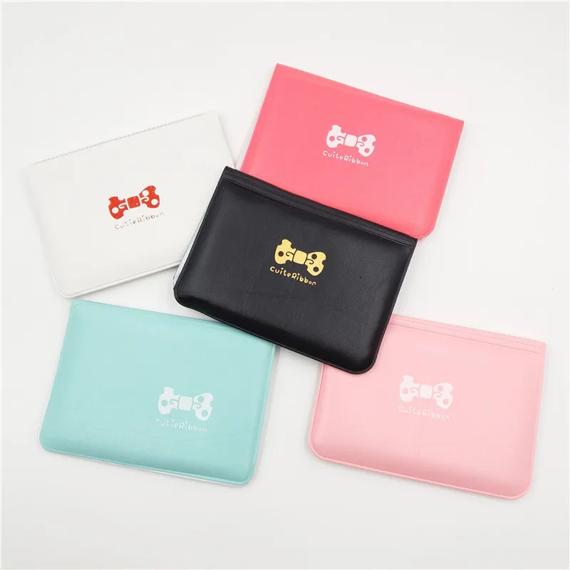 Набор из 12 битов искусственной кожи с бантом держатель для кредитных карт