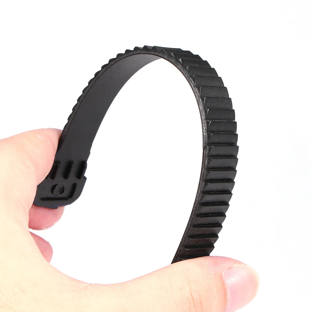 

2pcs Black Snowboard Ankle Ladder Belt Fastening Strap Replacement For Snowboard Ski Gears Accessories