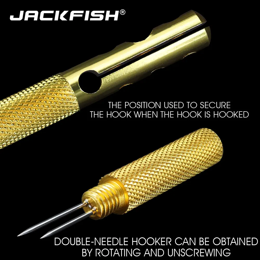 JACKFISH 11 см металлический рыболовный крючок, инструмент для завязывания и завязки на крючках устройство и крючки для удаления развязки, аксессуар для ловли карпа