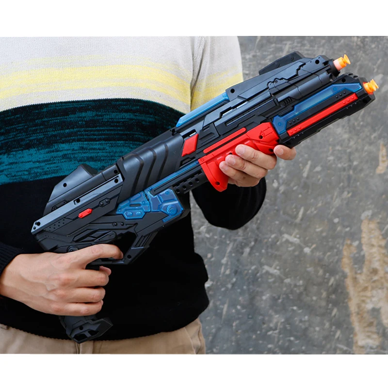 Детская крутая Электронная Мягкая Пуля раньше пуля пенопластовая игры пулемет