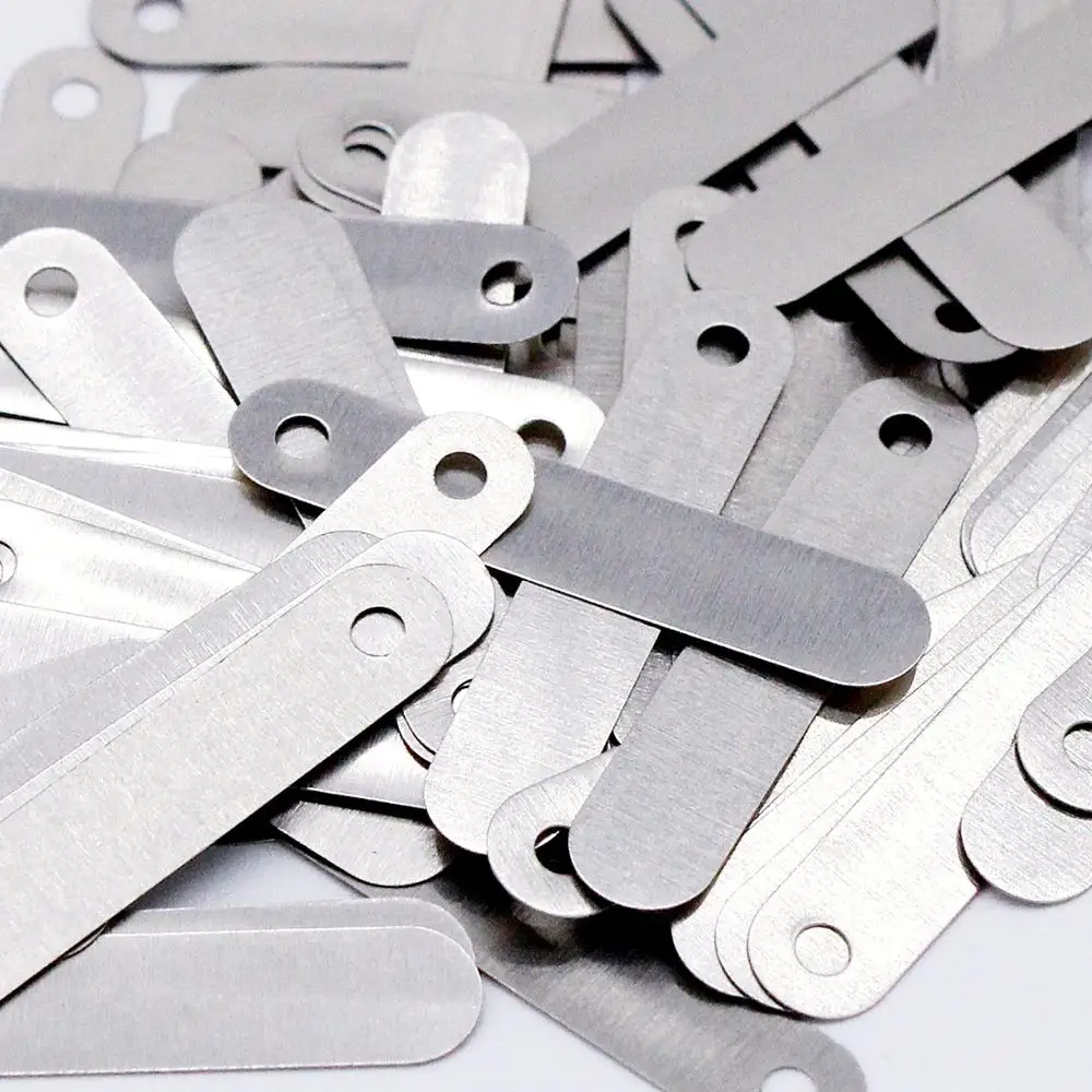 Никелевые пластинки с припоем для литий ионного аккумулятора строительства