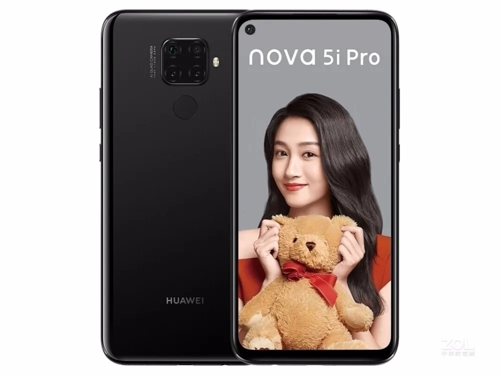 Мобильный телефон HuaWei Nova 5i Pro Kirin 810 Android 9,0 6,2" ips 2340X1080 8 Гб ram 256 ГБ rom МП отпечаток пальца OTG