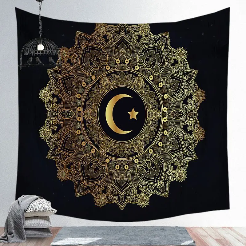 

Mandala Wall Hanging Tapestry Home Decor Wall Witchcraft Supplies Tapestries Psychedelic Hippie Tapestry Wall Hanging Carpet