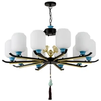 new chinese style chandelier modern simple atmosphere high end hall restaurant chinese style living room bedroom lamps