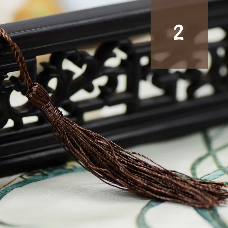 Бахрома из полиэстера и шелка отделка хлопка 12 5 см кисточки для шитья Аксессуары