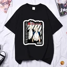 2021 женская футболка с имитацией Токийского призрака, футболки, модные топы в стиле ольччан с короткими рукавами, футболка в японском стиле аниме