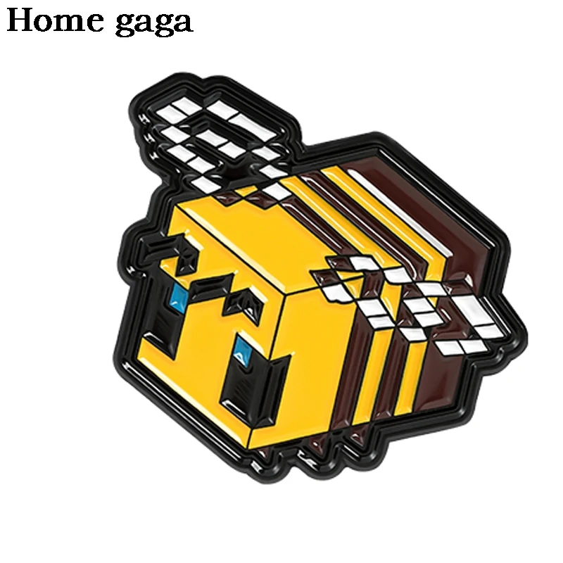 

DB431 Homegaga Cute Animal Bee Pin Cosplay Badge Custom DIY Backpack Icon Button Cartoon Brooch Accessory Gifts