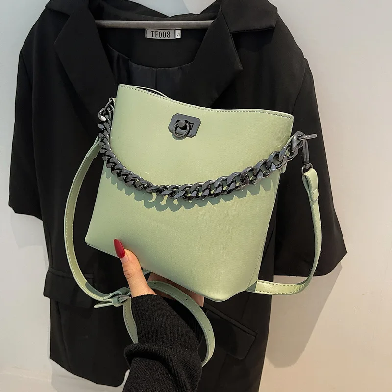

Women Fashionable Shoulder Bags New Female Messenger Bag Handbag Chain Printing Crossbody Bag