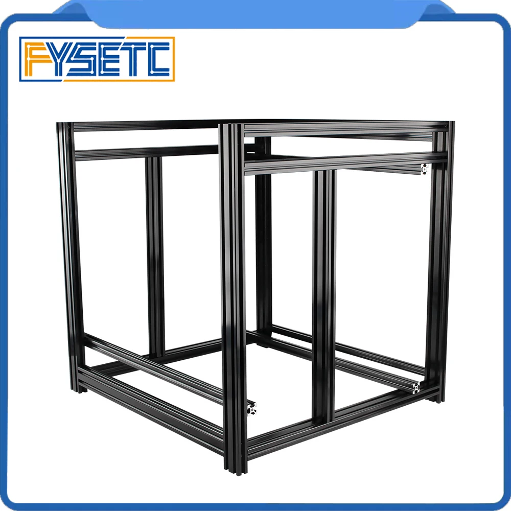 

Черный алюминиевый кубический 3D-принтер FYSETC BLV MGN, 2040 профиль, шторка, рама, комплект с винтами, угловыми и соединительными пластинами