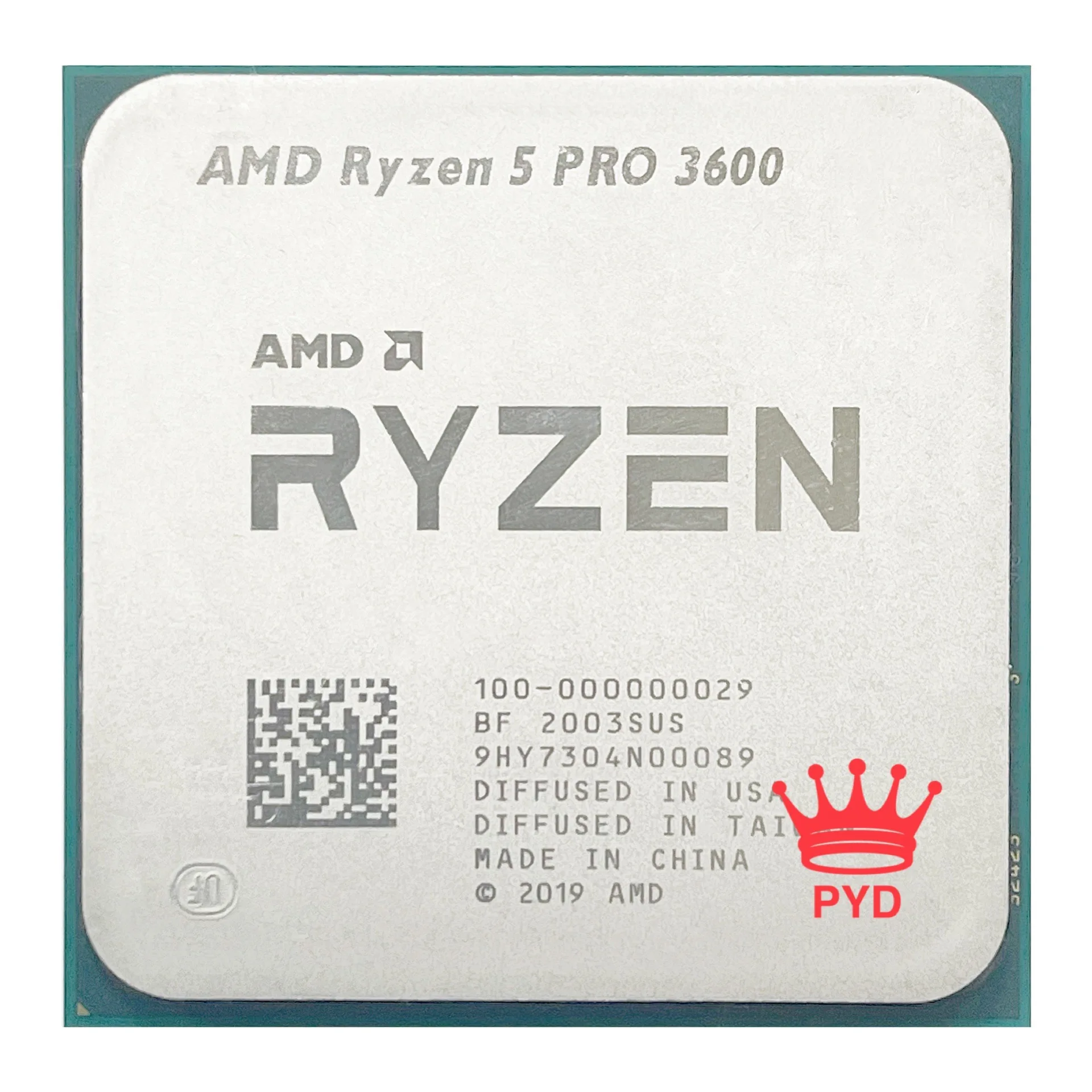 Б/у Процессор AMD Ryzen 5 PRO 3600 R5 3 6 ГГц шестиядерный двенадцатипоточный процессор 7 нм