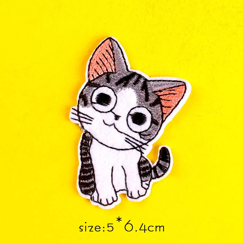 Нашивки с вышивкой в стиле панк для одежды нашивки глажки круглые наклейки на