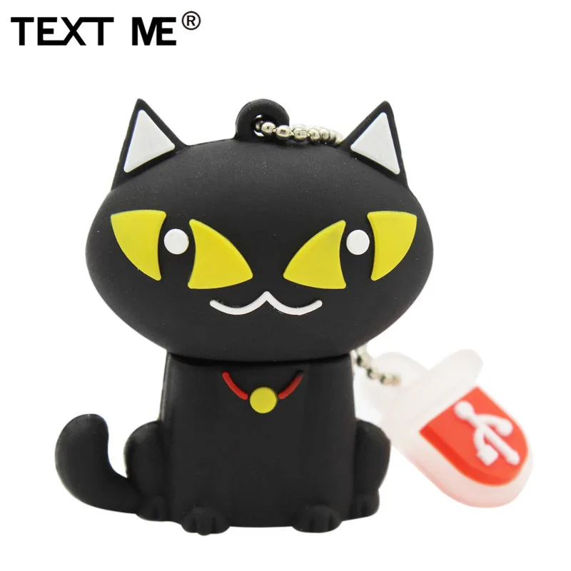 USB-флеш-накопитель TEXT ME в виде мультяшного колокольчика 4 ГБ 8 16 32 64 | Компьютеры и