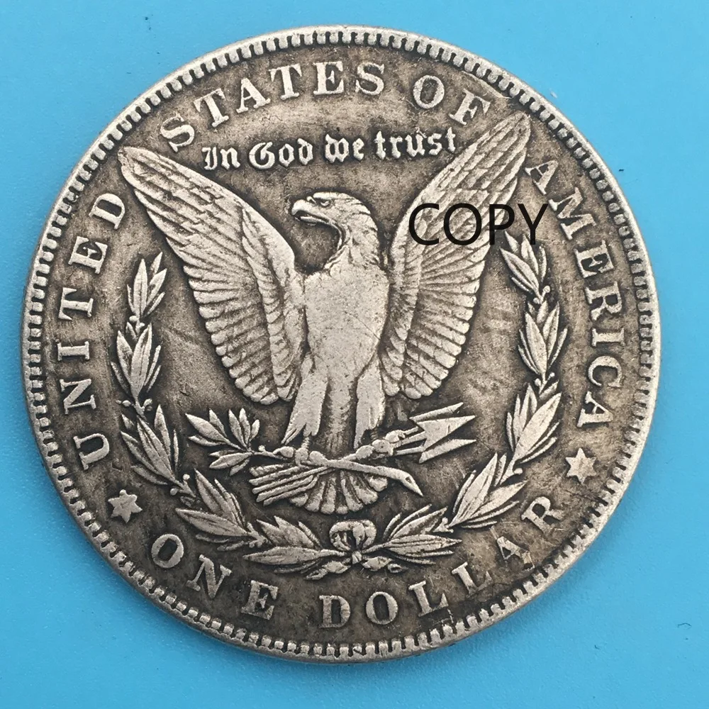 

1986 Hobo Nickel Skul Sea-Man Pattern Collectible Morgan Dollar Copy Souvenir Coin Antique Imitation Commemorative Coin