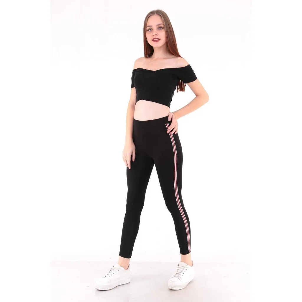 Almila So Double Seritli Women Leggings 4007