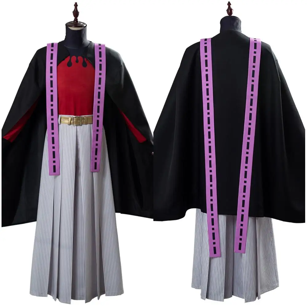 Костюм кимоно из аниме рассекающий демонов костюм для косплея no Yaiba Douma униформа