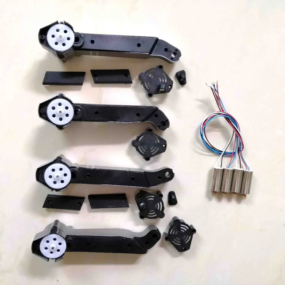 

RC Drone Quadcopter Spare Parts Propellers Blade Motor Arm Front Rear A B Arm Engines Protection Ring ETC Set for SG-907 SG907