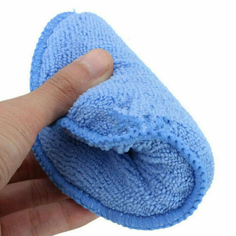 

Microfiber Polishing Pad Supplies Tool 10pcs Waxing 125mm 5 Inch Buffer Car