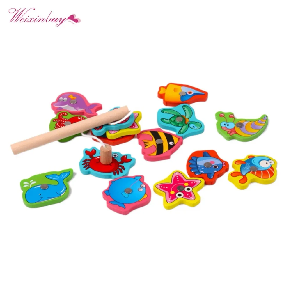 1 набор деревянная игрушка в железной коробке | Игрушки и хобби