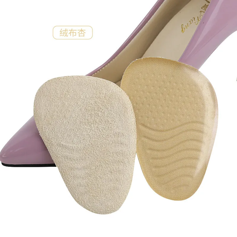 

Gel Forefoot Ball Insoles for Women Anti-slip Cushions Shoe Inserts Pads Foot Pain Relief Soft Metatarsal Pads 2020 New Solid