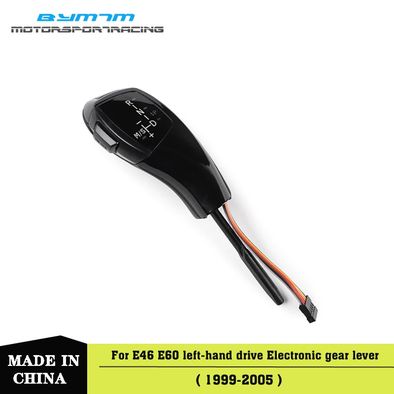 

Left-hand drive LED Black Shift Lever knob For BMW E46 E60 E61