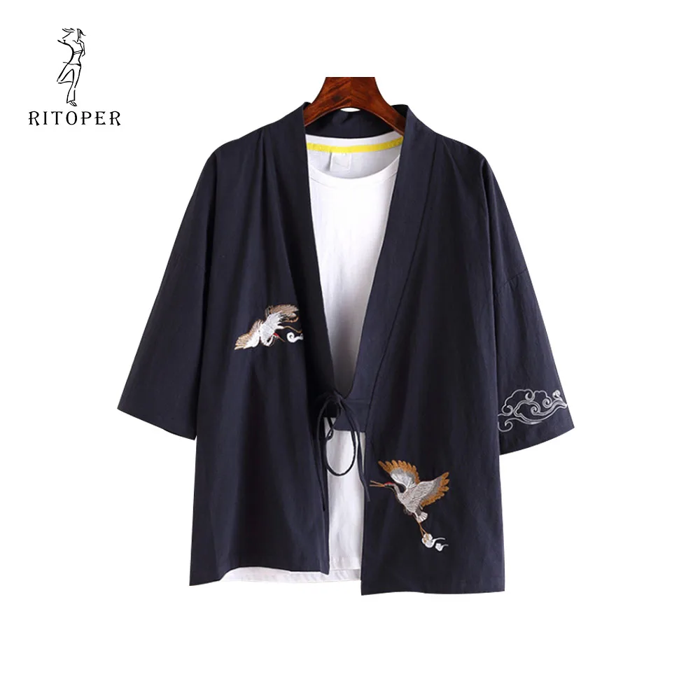 красный черный синий кардиганы женские 2020 кимоно женское японское юката