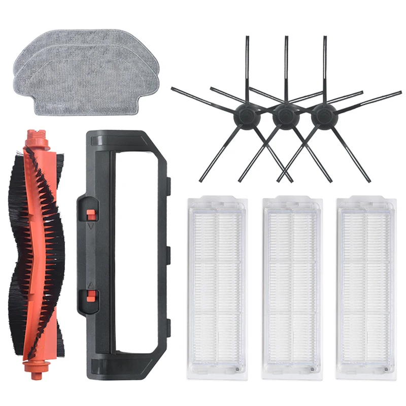 10 шт. основной щетки боковая щетка фильтр швабры крышка Наборы для Mijia пылесос