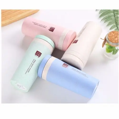 Новая модная бутылка для воды 300 мл вакуумная Изолированная фляжка термос спорта