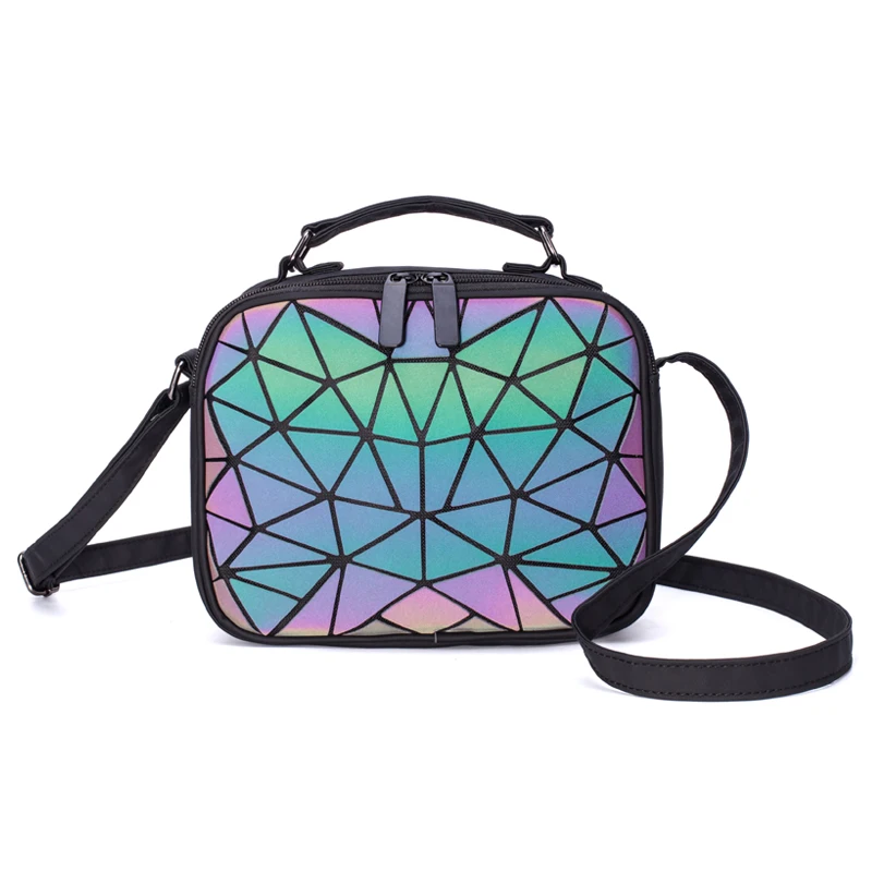 

New Bao Handbag Bags For Women Luminous Crossbody Bags Fashion Geometry Mini Shoulder Bag Purse bolso mujer torebki damskie