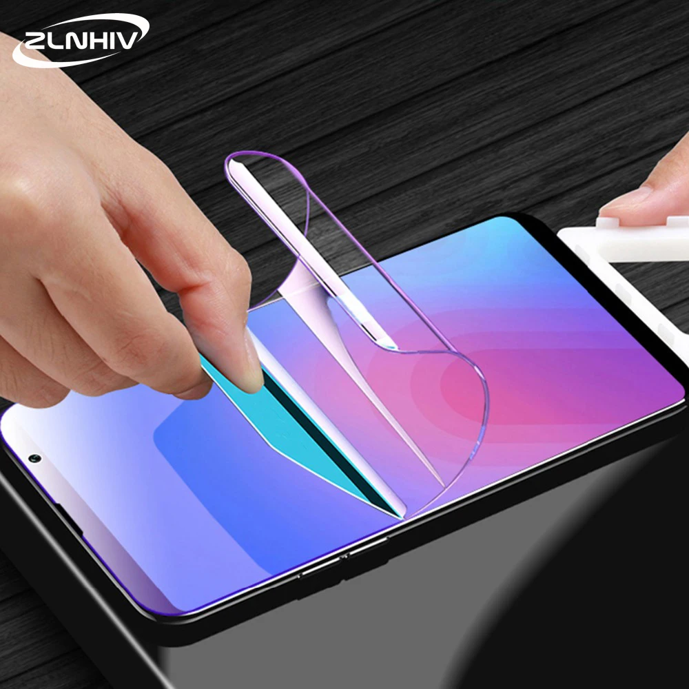 Мягкая Гидрогелевая пленка zlnвич с полным покрытием для meizu pro 7 plus 6 защита экрана