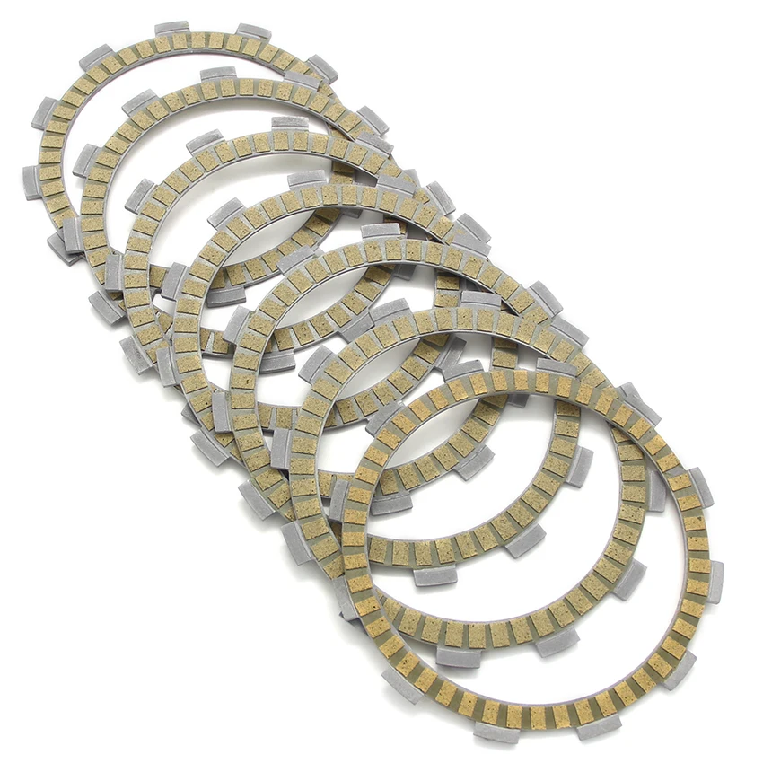 

Clutch Friction Disc Plate For Suzuki SV400N SV400SN VK53A SV400 SX/SY/SK1/SK2 SV650 A/Y/K1/K2 Naked OEM:21451-28C31 21440-19F00
