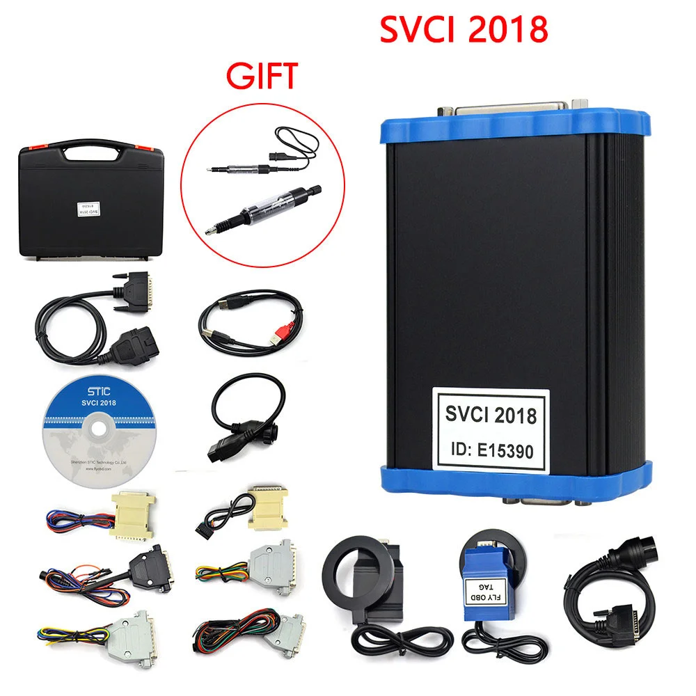 SVCI 2018 SVCI FVDI ABRITES сканер ключ программист Чехлы FVDI SVCI VVDI2 для большинства автомобилей диагностический инструмент - Цвет: SVCI 2018