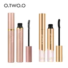 O.TWO.O Водостойкая тушь для ресниц 4D из шелкового волокна удлинение ресниц черные густые завивающие ресницы Косметика для женщин косметический инструмент для макияжа глаз
