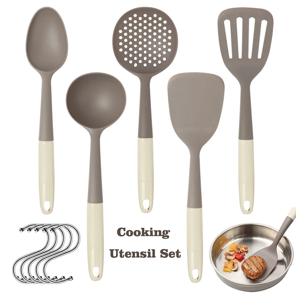 

10PCS Kitchenware Set Nonstick Convenient Cutlery Kit Spoon Spatula Snapshot Non-stick Pan Scraper Cookware For Kitchen Tools