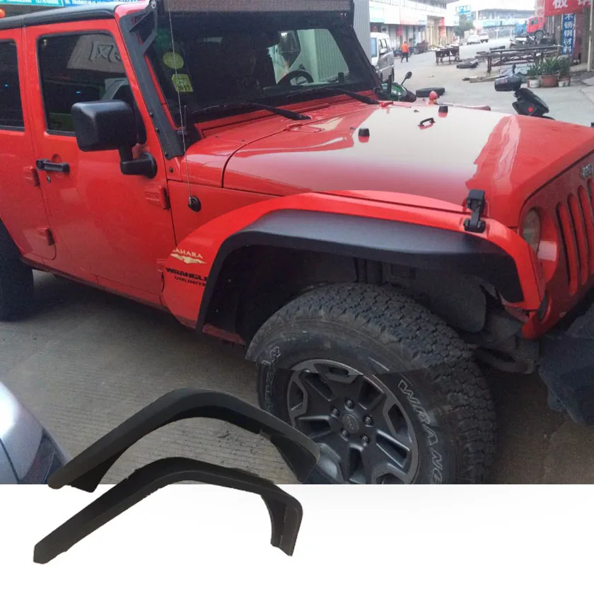 4 шт. вспышки для крыльев из алюминиевого сплава J eep for Wrangler JK 2007-2017 J141 | Автомобили