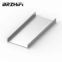 brzhifi factory supply multifunctional 6061 slot polished aluminum extrusion profiles box for household electrical appliances