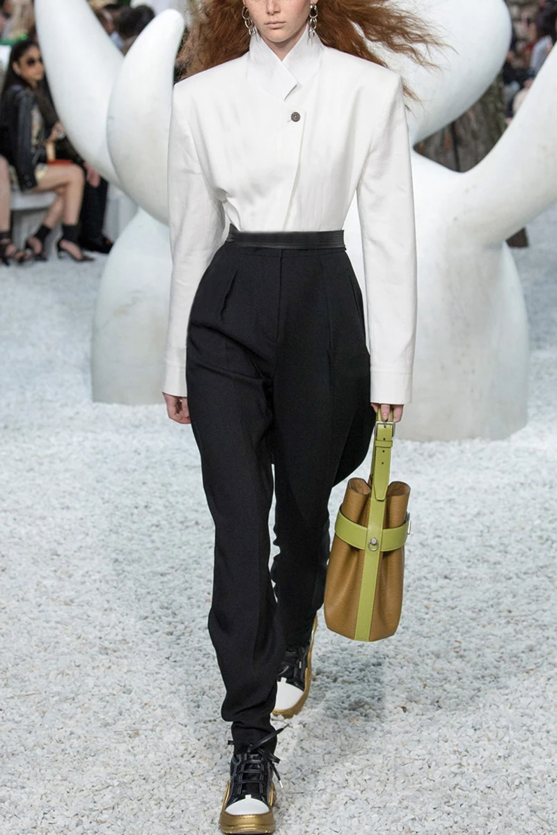 

JCHB 2021 Fall fashion show new high-end women's temperament slim fit long leg Jumpsuit