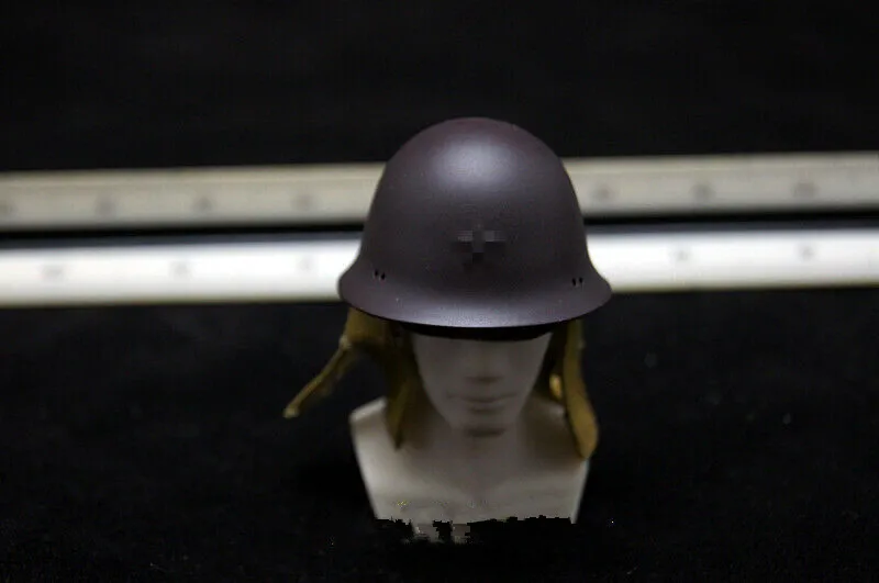 Масштаб 1/6 фигурка японского солдата Второй мировой войны металлический шлем