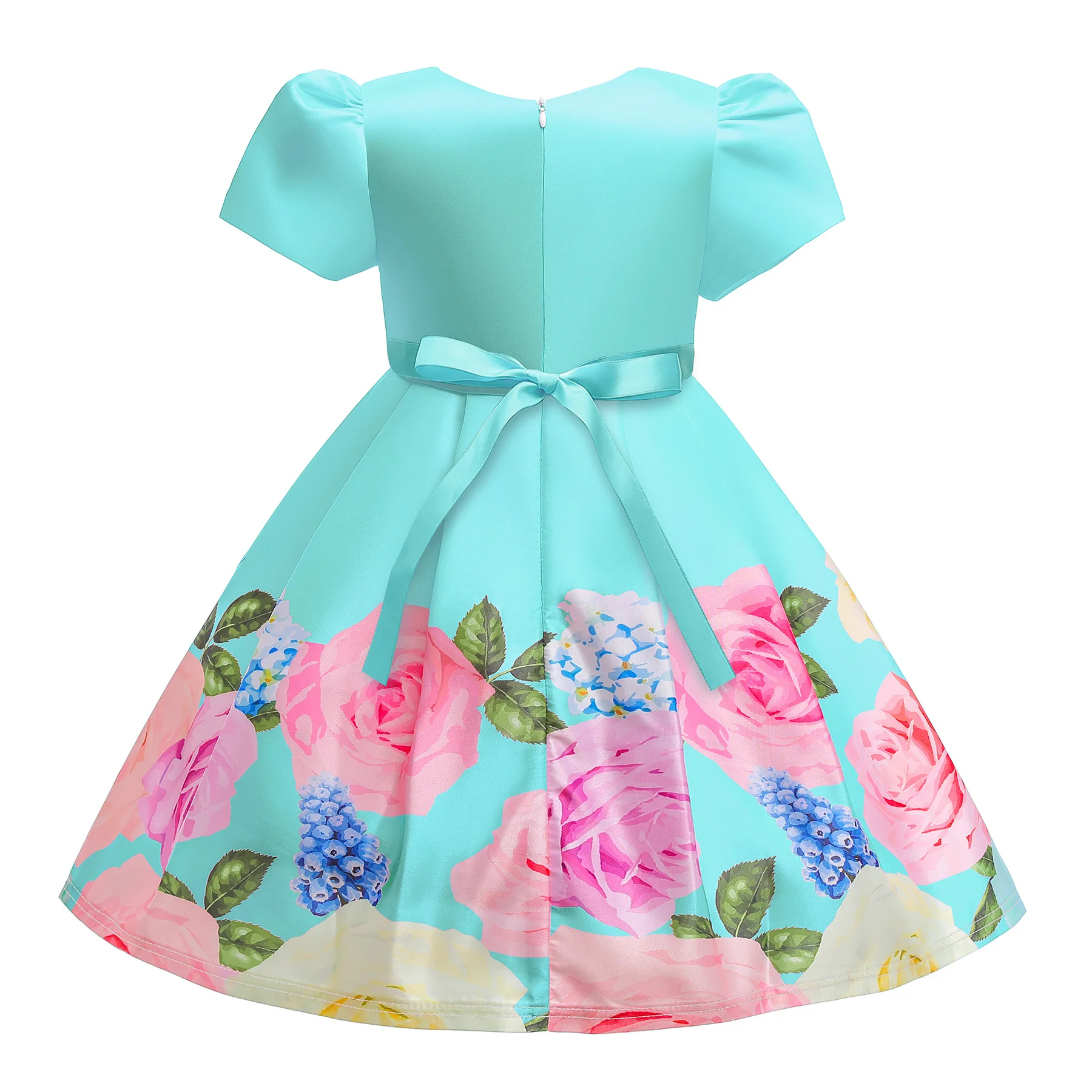 Детское платье с бантом для девочек |