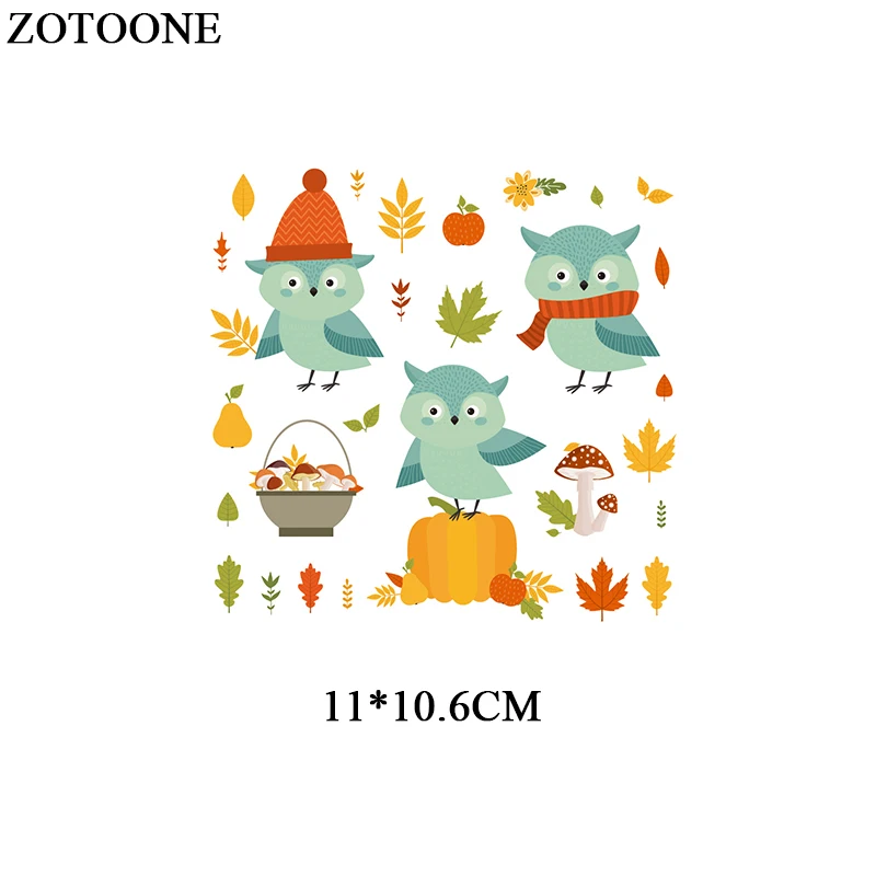 27 ZOTOONE, железные Мультяшные нашивки в виде животных для детской одежды, аксессуары для самостоятельной сборки, декоративные виниловые пластыри, подарочный набор для тела D - Цвет: 27