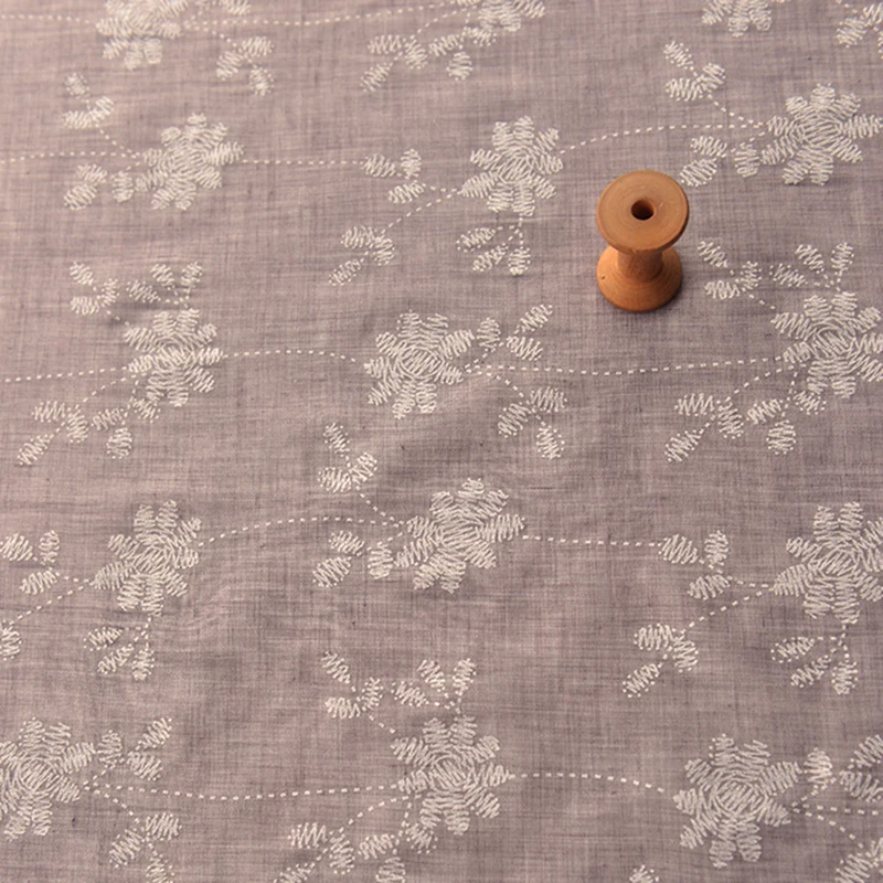 

Quality polyester cotton tissu Flower branch fabric Dress clothing fabrics