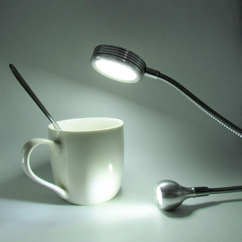 

USB Powered Clamp Clip Light LED Table Lamp Double Head Flexible Desk Lamp for Reading Working Studying Maintenance The Cure NEW