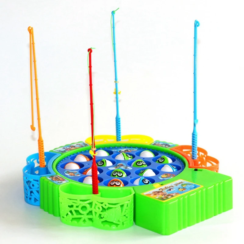 

Baby Educational Toys Fish Musical Magnetic Fishing Toy Set Fish Game Educational Fishing Toy Child Birthday Gift