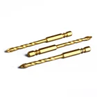 1 шт. шестигранный хвостовик титановое вольфрамовое сверло Карбидное сверло для плитки стекла с крестовой головкой сверлильный инструмент 6 мм 8 мм 10 мм 12 мм