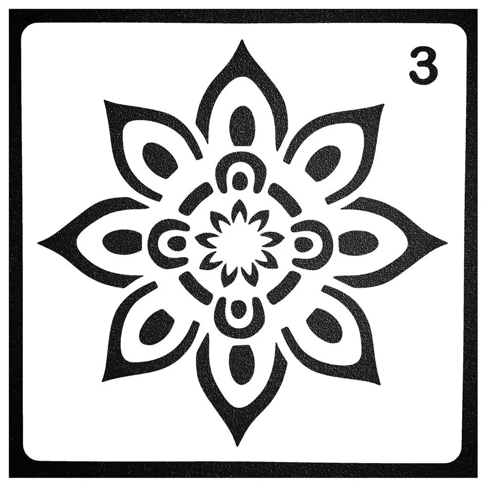 Многослойные трафареты для рисования