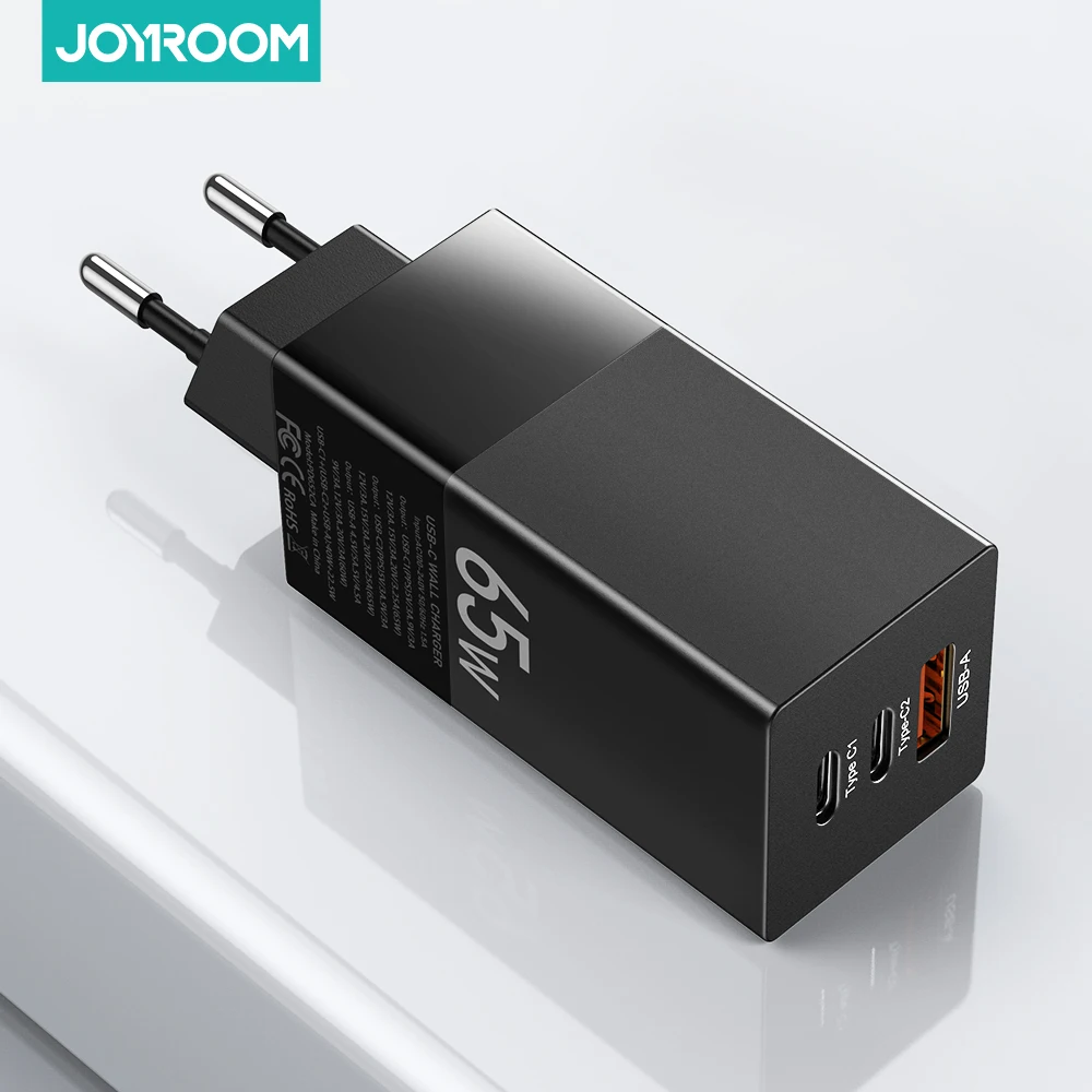 joyroom 65 вт ган зарядное устройств