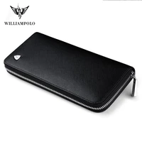 williampolo new fashion wallet purse handbags for male luxury brand zipper men clutches pl119