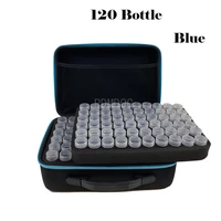 120 bottles 5d diamond painting accessories cross stitch embroidery storage box carry case diamant painting tools container bag